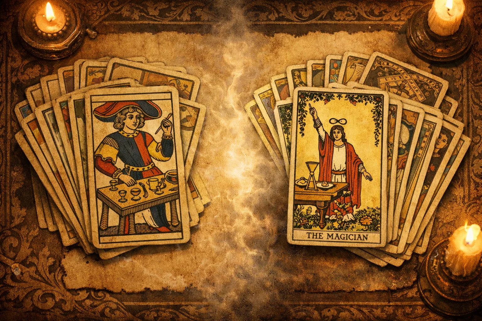 Tarot de Marseille ou Rider-Waite : lequel vous correspond vraiment ?